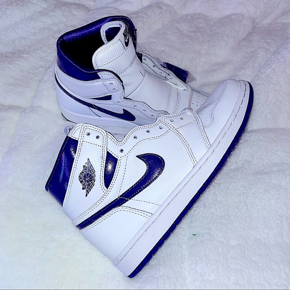 Women’s Court Purple Air Jordan 1s Retro